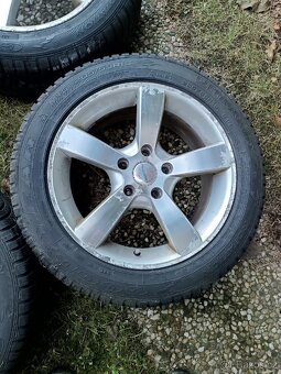 Zimní ALU sada kol VW golf 6 VI 205/55 R16 - 4
