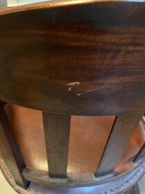 Krásné holandské starožitné křeslo - 4