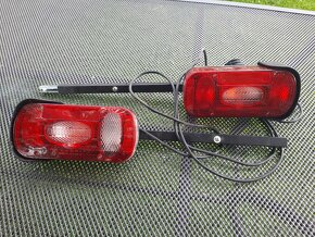 Koncová světla kompletní na přívěs,nosič na auto nový aj. - 4