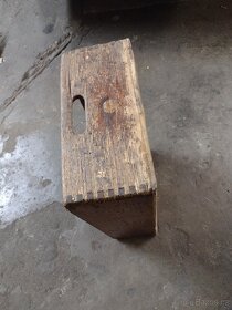 Stará dřevěná přepravka, šuplík, patina - 4