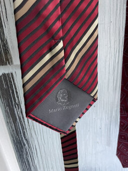 Kvalitní kravaty 100% Pure Silk - hedvábí. 3 kusy. - 4