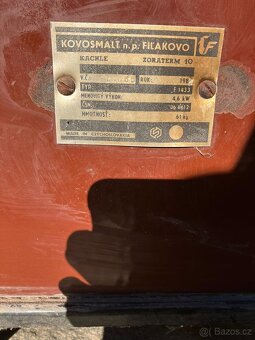 Prodám kamna Zoroterm - 4