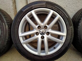 Alu kola originál Volkswagen, 7,5J x 17, 5x112, ET 47 - 4