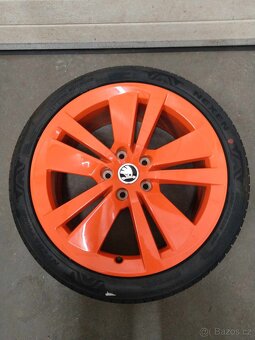 18" alu SEAT,VW,ŠKODA + letné pneu. - 4