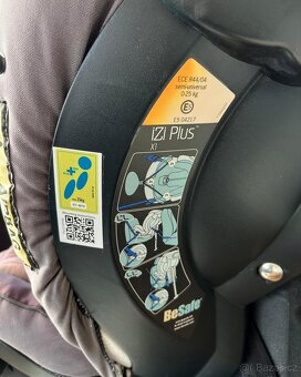 protisměrná BeSafe iZi Plus X1 0-25kg - 4