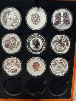 Serie Chinese Myths and Legends 9x 1oz stříbrné mince - 4