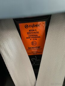 autosedačka vajíčko cybex ATON 5 - 4