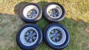 Alu disky Nissan 15" + pneu Nokian 185/65 R15 - 4