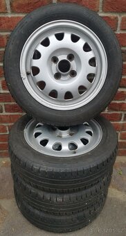 Alu kola 4x100 R14 VW, Audi super lehké rarita autocross - 4