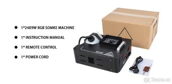 SHEHDS Vertikální výrobník mlhy 1500W - 4