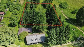 Prodej stavební pozemek 1.531 m2, Krásná Lípa, Vlčí Hora, Sn - 4