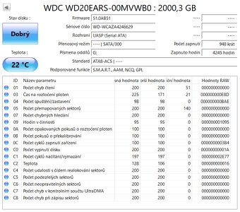 HDD WD WD20EARS 2TB SATA 3,5" - 4