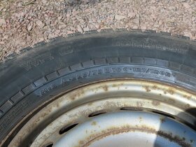225/75 R16 C + orig čidla tlaku MB -  ocelovou sadu 4ks - 4