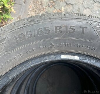 195/65/R15 , zimní pneu 7mm , barum - 4