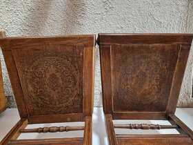 Historické židle 2 kusy - 4