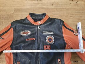Harley Davidson dámská kožená bunda vel.42 /XL - 4