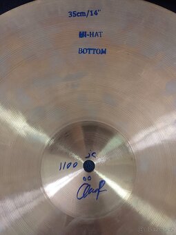 Činely 2 ks Artisan Turk Jazz Core Series 35 cm/14" Hi Hat - 4