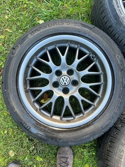 Alu kola 5x112 R17 + letní pneu - 4