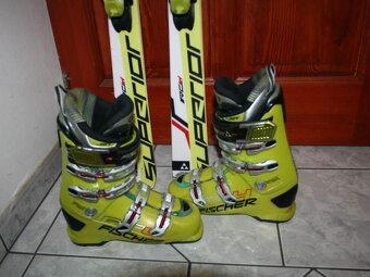 lyže fischer superior 160 cm , lyžiarky - 4