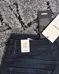 Nové pánské, chlapecké džíny zn. Gabba super Slim Fit, - 4