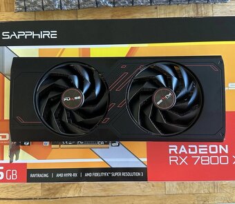SAPPHIRE PULSE Radeon RX 7800 XT GAMING 16GB / nová + záruka - 4