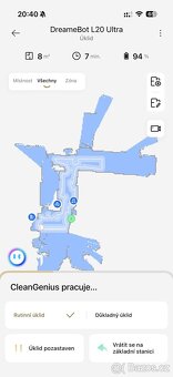 Dreame L20 Ultra černá robotický vysavač, záruka - 4