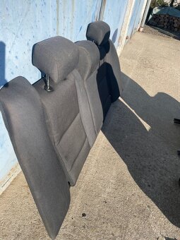 Sedačky látkové elektrické do BMW E60 / E61 - 4