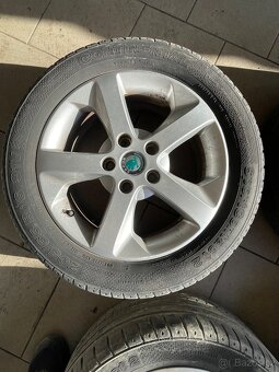 Alu kola Škoda 16” – originál z Octavie II - 4