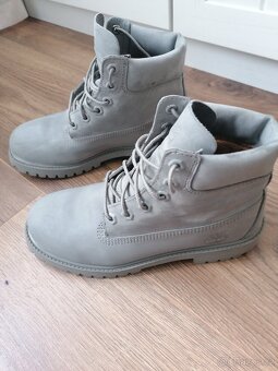 Kožené boty Timberland - 4