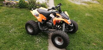 benzínová čtyřkolka 125 ccm - 4