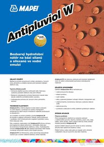 MAPEI Antipluviol W vodoodpudivá ochrana - 4