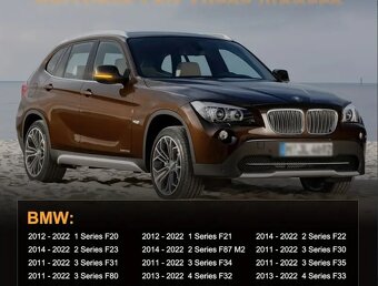 Sekvenční blinkry BMW F20 F21 F22 F23 F30 F31 F32 F33 X1 - 4