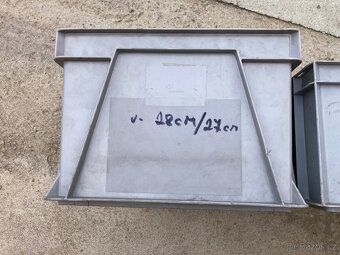 Přepravky plastové, boxy ukládací za 150 kč - 4