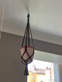 Makrame závěsy na květiny - 4