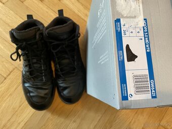 Pánské kotníkové zateplené tenisky Adidas Hoops 3.0 Mid 43 - 4