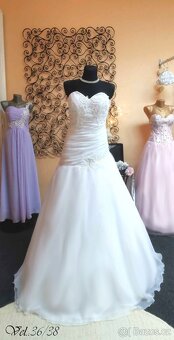 SVATEBNÍ ŠATY 💃TANEČNÍ🎀POLONÉZA🎀VÝPRODEJ - - 4