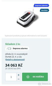 Robotická sekačka Ecovacs - 4