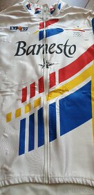 Banesto Campagnolo Nalini retro cyklistická bunda - 4