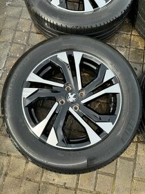 ORIGINÁL Alu Peugeot Salamanca R17, 4x108 - TOP STAV - 4