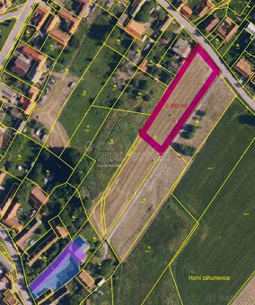 Prodej stavebního pozemku, 3 000 m2, ev.č. 00581 - 4