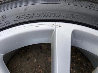 Original ALU kola 2x Audi 19" 8J ET26 + pneu 225/40/R19 - 4