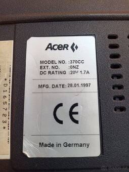 Retro notebook Acer note light 370cc - 4