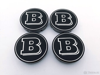 středové krytky Brabus 75mm - 4