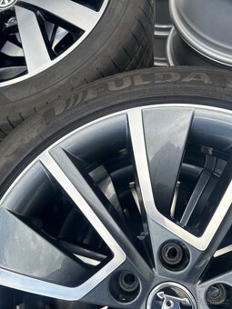 Alu letní kola orig. Škoda Octavia 3, Octavia 4 18” - 4