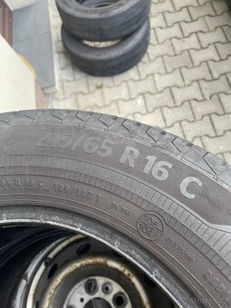 LETNÍ PNEU CONTINENTAL - 215/65 R16 C - 5mm - 4