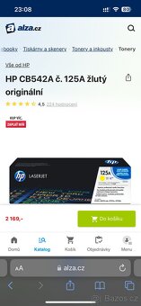 Originál toner 125A HP - 4