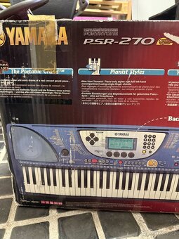 Elektronický keyboard Yamaha PSR-270 - 4