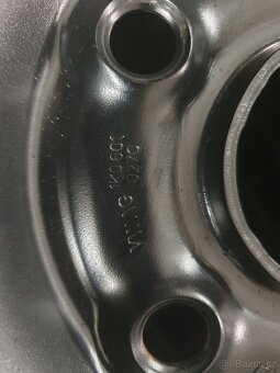 Zimní kompletní kola 5x112 r15 pneu 195/65 r15 - 4