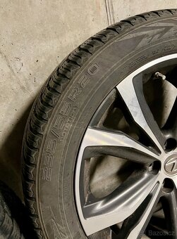 Originální sada kol Lexus RX 20" + zimní pneu - 4