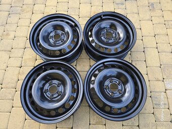 Plechové disky 5x100 15" Škoda, VW - 4